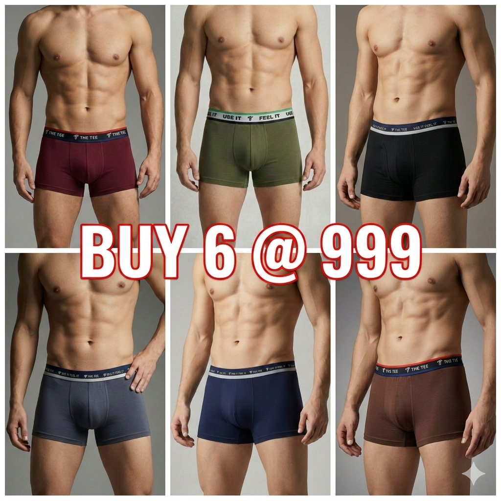 Men Trunk buy 6 @999